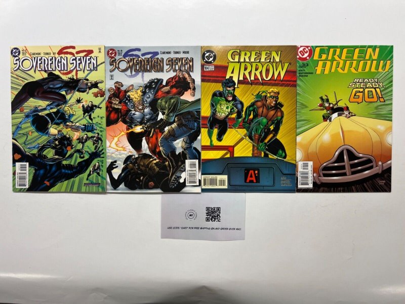4 DC Comics Green Arrow #33, raw, ungraded comic book — front cover