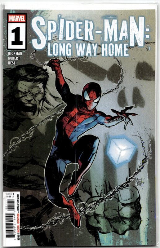 Spider-Man: Long Way Home #1 (2026), raw, ungraded comic book — front cover