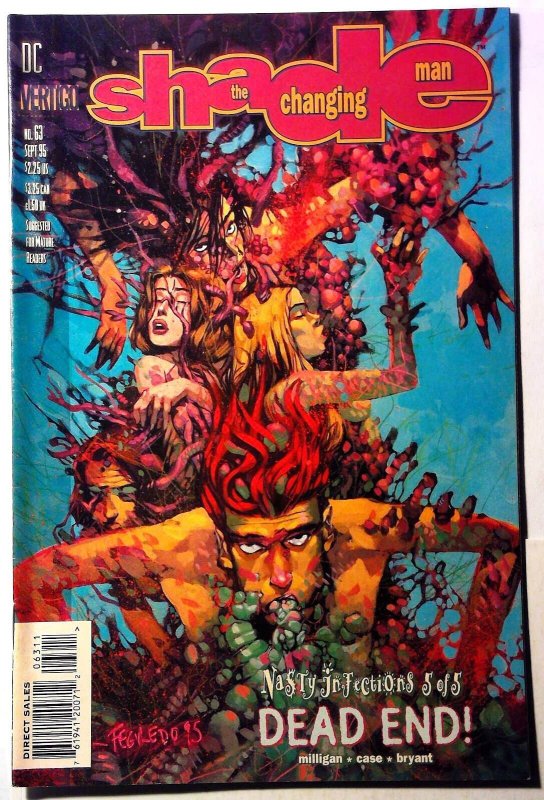 Shade the Changing Man 2nd Series #63 (DC Comics, 1995), raw, ungraded comic book — front cover
