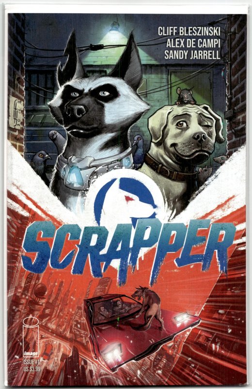 Scrapper #1 (Image Comics, 2023), raw, ungraded comic book — front cover