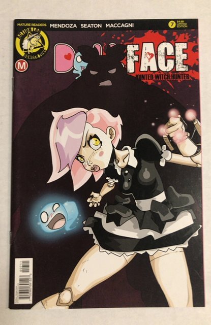 DollFace #7 (Zenescope Entertainment, 2017), raw, ungraded comic book — front cover