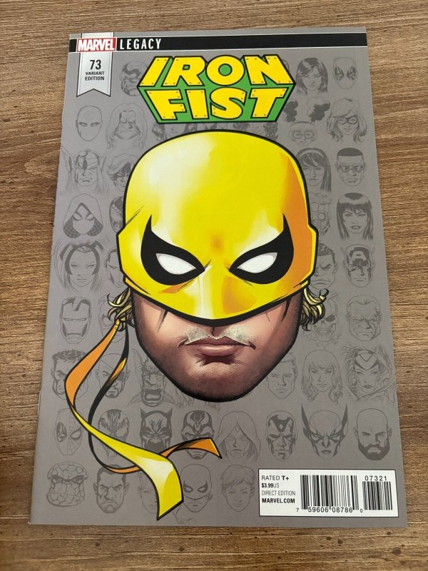 Iron Fist #73 (Marvel Comics), raw comic book in NM condition — front cover