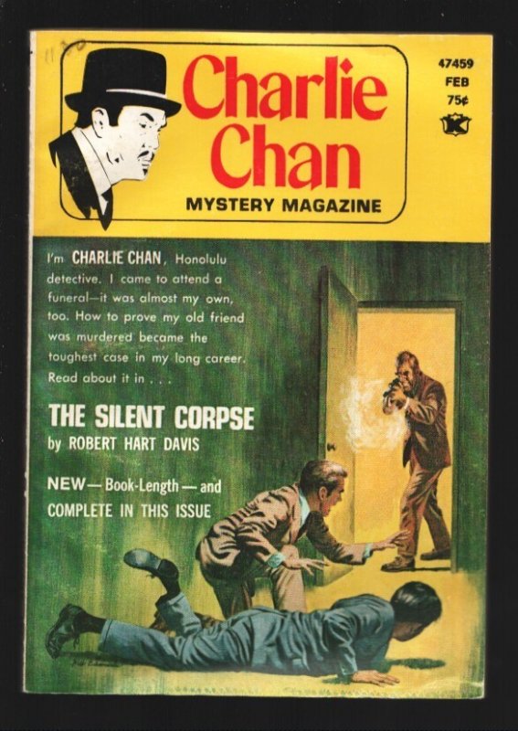 Charlie Chan Mystery Magazine #2, raw, ungraded comic book — front cover