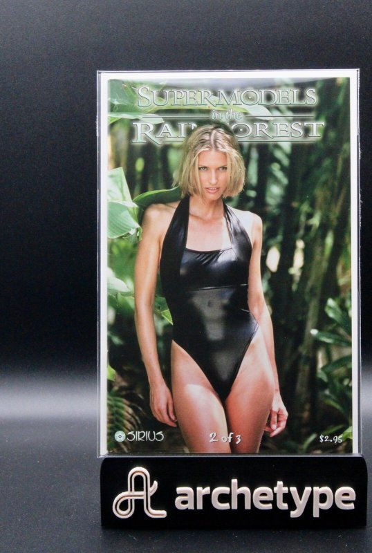 Supermodels in the Rain Forest #2 (1999), raw, ungraded comic book — front cover