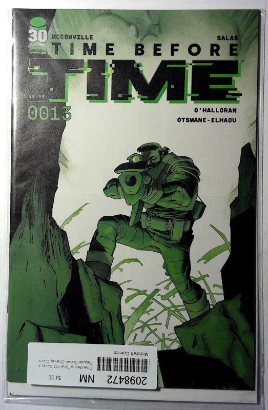 Time Before Time #13 (Image Comics, 2022), raw comic book in NM 9.4 condition — front cover
