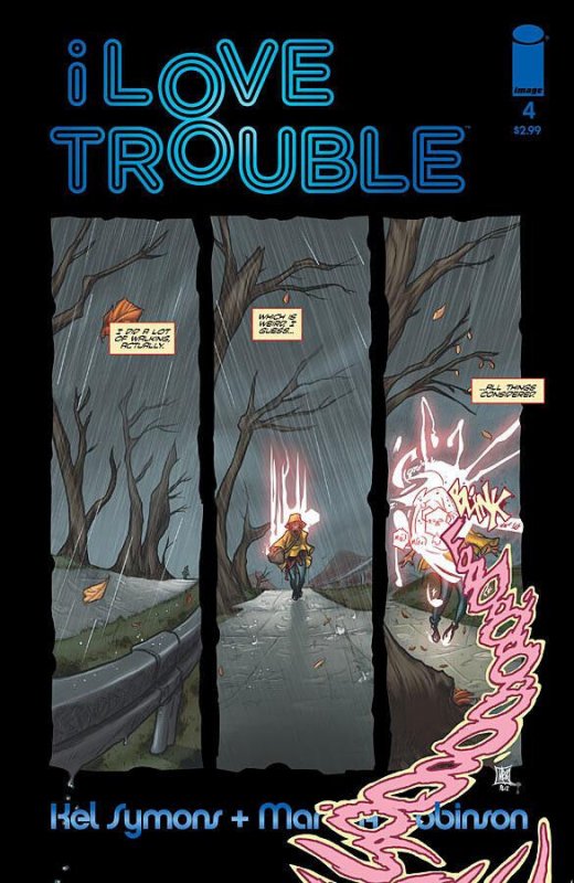 I Love Trouble #4 (Image Comics), raw comic book in NM condition — front cover