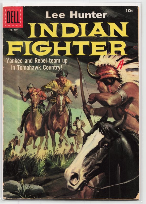 Four Color #779 (Dell Comics, 1957), raw, ungraded comic book — front cover