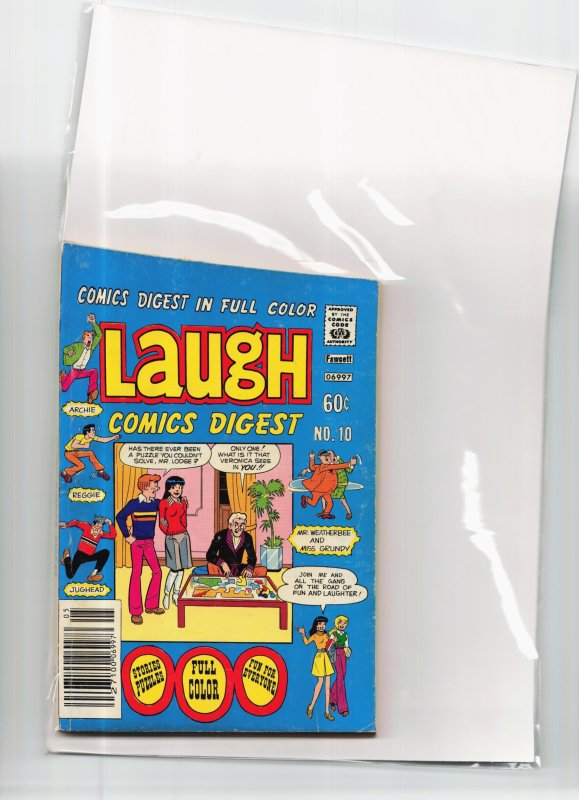Laugh Comics Digest #10 (Archie Comics, 1977), raw, ungraded comic book — front cover