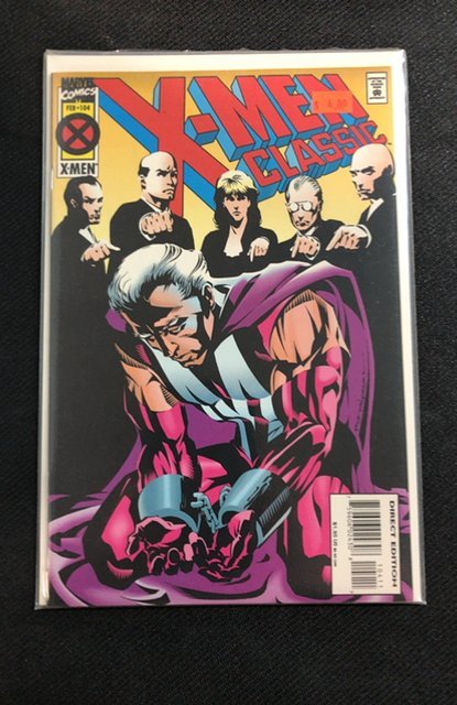 X-Men Classic #104 (1995), raw, ungraded comic book — front cover