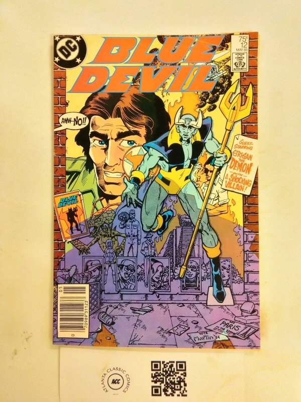 Blue Devil #12 (DC Comics), raw comic book in VF condition — front cover