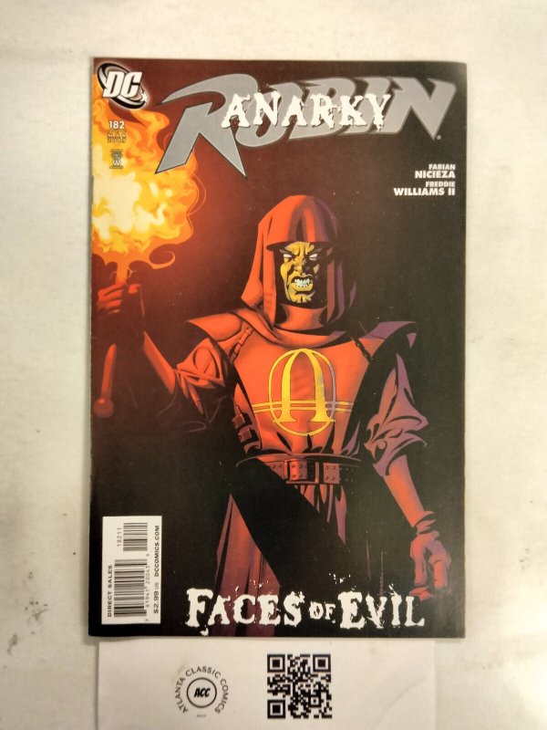 Robin #182 (DC Comics, 2009), raw comic book in NM condition — front cover