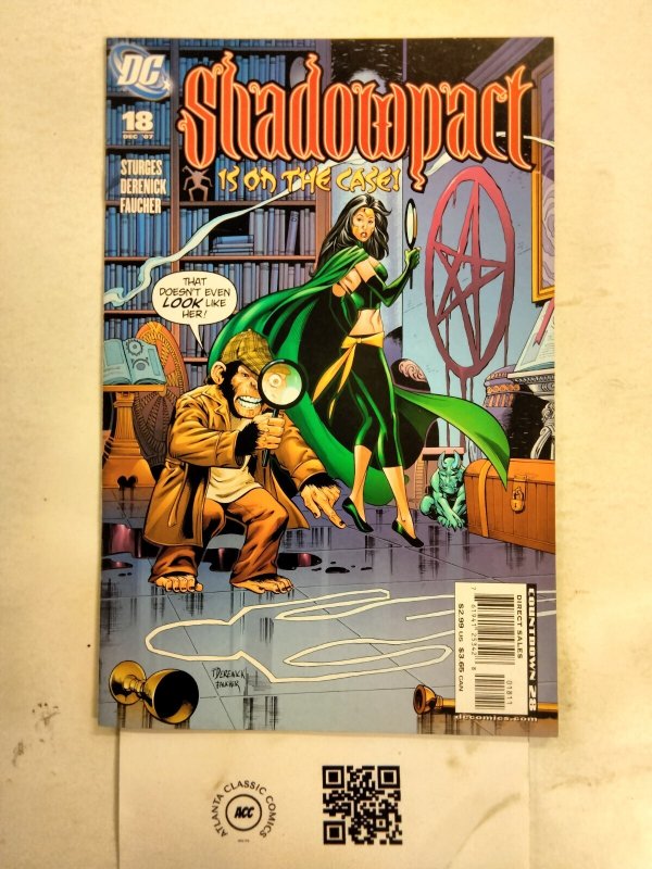Shadowpact #18 (DC Comics), raw comic book in NM condition — front cover