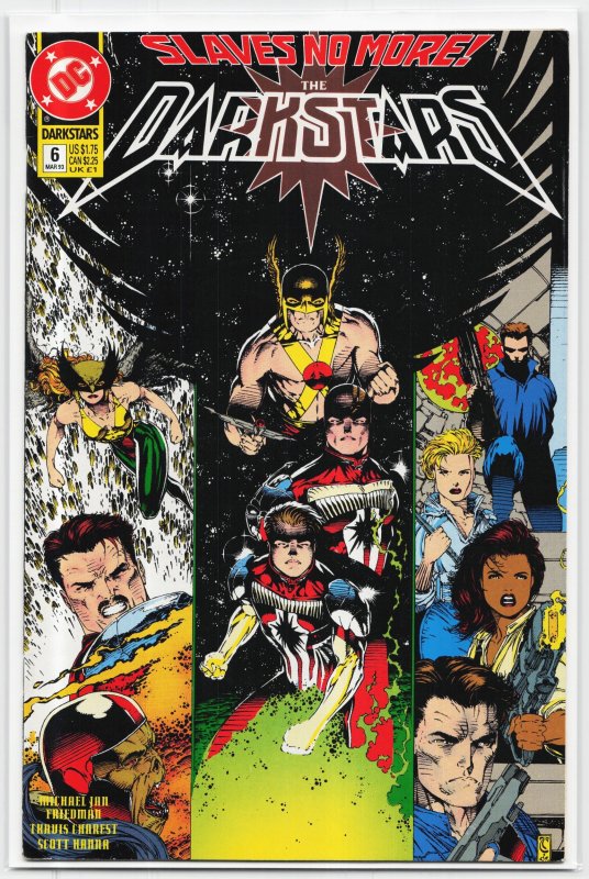 Darkstars #6 (DC Comics, 1993), raw, ungraded comic book — front cover