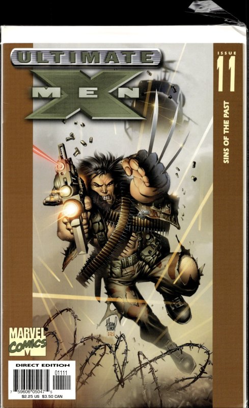 Ultimate X-Men #11 (Marvel Comics, 2001), raw, ungraded comic book — front cover