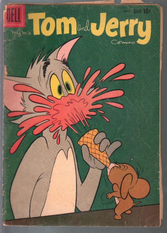 Tom and Jerry #177 (Dell Comics, 1959), raw comic book in FR condition — front cover