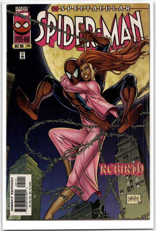 The Spectacular Spider-Man #241 (Marvel Comics, 1996), raw, ungraded comic book — front cover