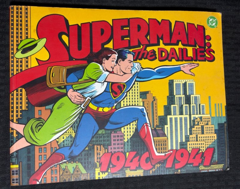 1999 Superman THE Dailies 1940-1941 v.2 SC FN+ 6.5 Kitchen Sink 1st Printing, raw comic book in FN+ 6.5 condition — front cover