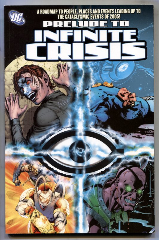 Prelude to Infinite Crisis Trade Paperback 1st Print, raw, ungraded comic book — front cover