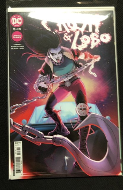 Crush & Lobo #5 (DC Comics, 2021), raw, ungraded comic book — front cover