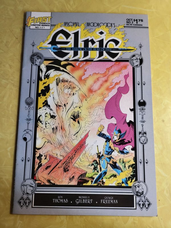 Elric: Sailor on the Seas of Fate #3 (1985), raw, ungraded comic book — front cover