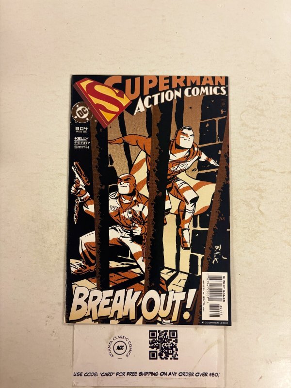 Action Comics #804 (DC Comics), raw comic book in NM condition — front cover