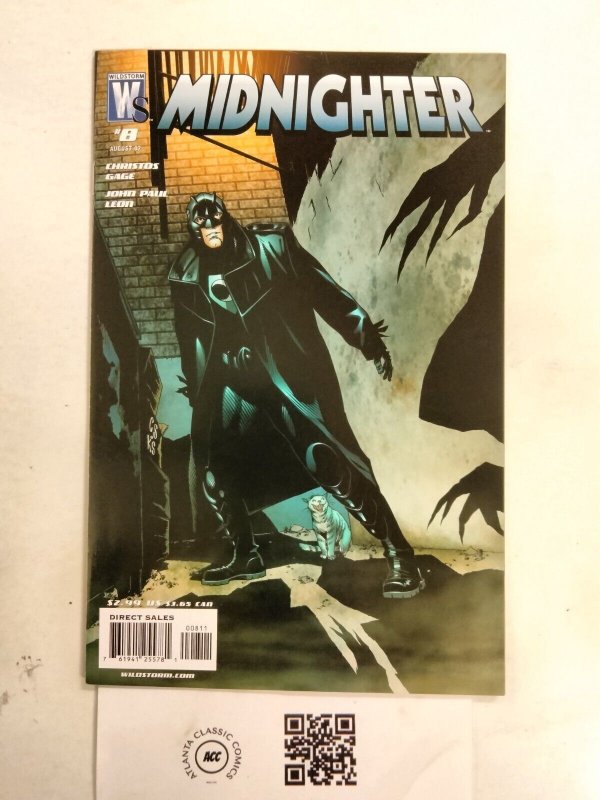 Midnighter #8, raw comic book in NM condition — front cover