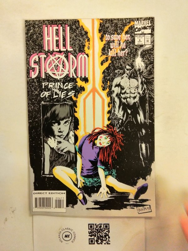 Hellstorm #6 (Marvel Comics), raw comic book in NM condition — front cover