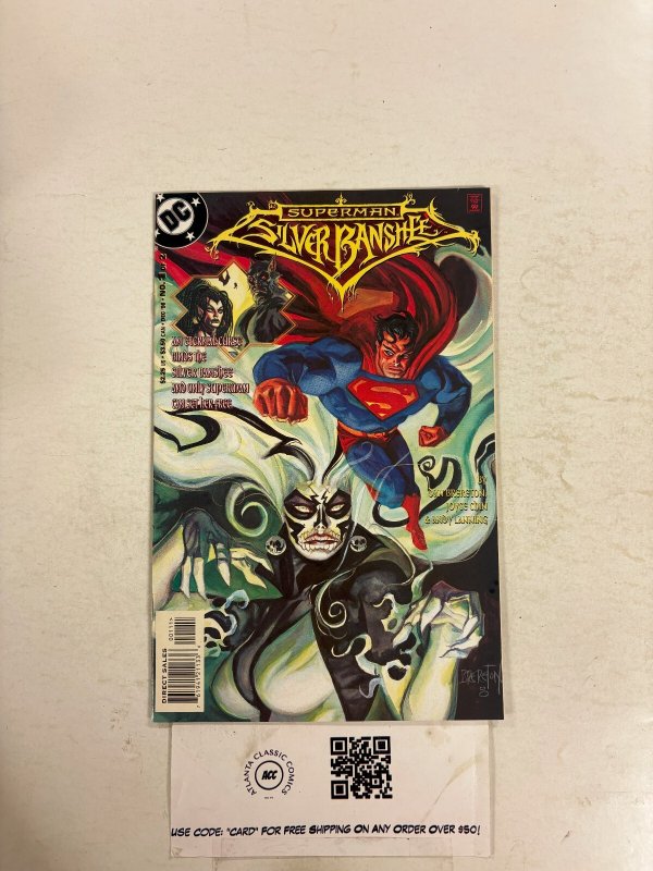 Superman Silver Banshee #1 (DC Comics), raw comic book in NM condition — front cover