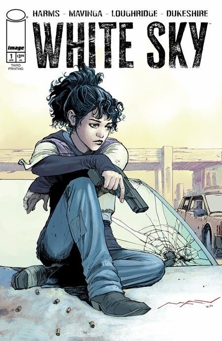 White Sky #1 (Image Comics, 2026), raw, ungraded comic book — front cover