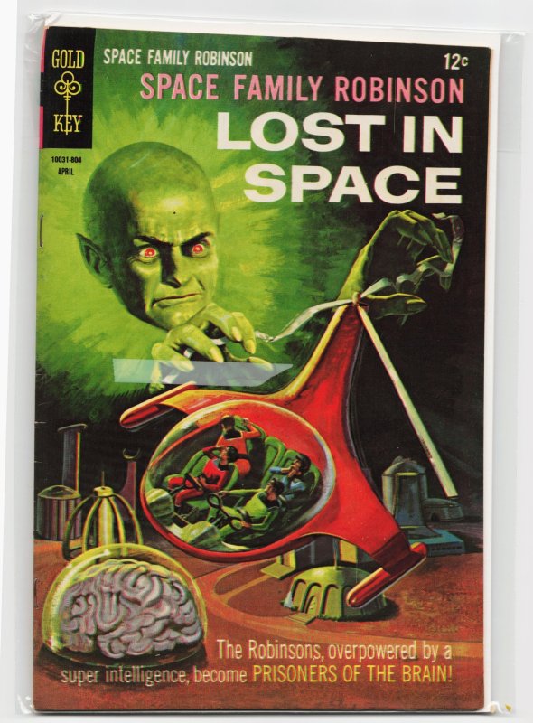 Space Family Robinson #27 (Gold Key, 1968), raw, ungraded comic book — front cover