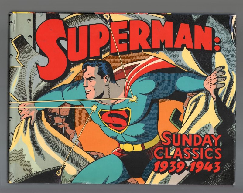 Superman: Sunday Classics-1939-1943-Jerry Siegel-Hardcover, raw, ungraded comic book — front cover