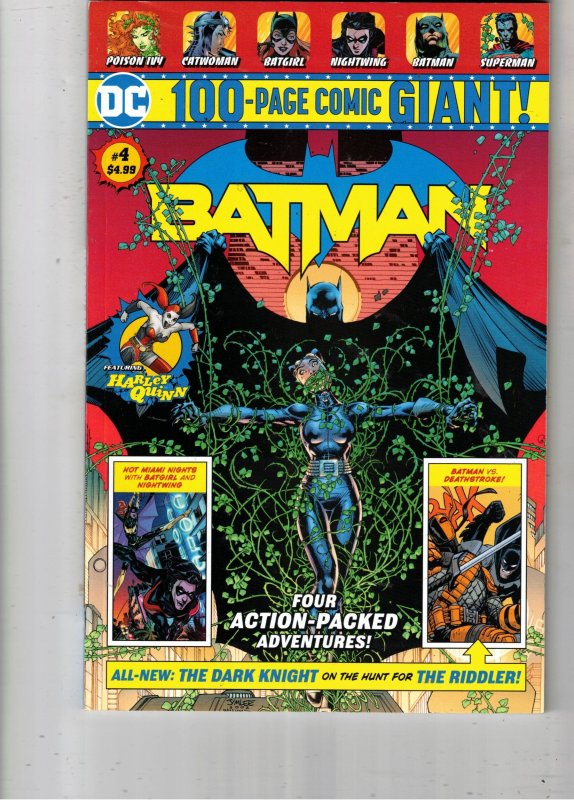 Batman Giant #4 (2019), raw comic book in NM condition — front cover