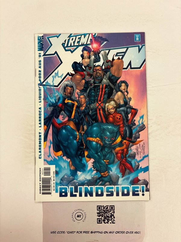 X-Treme X-Men #2 (Marvel Comics), raw comic book in NM condition — front cover
