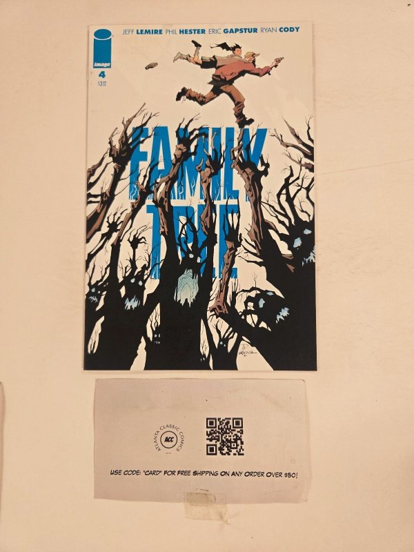 Family Tree #4, raw comic book in NM condition — front cover