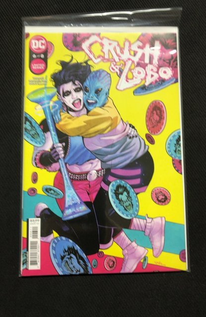 Crush & Lobo #6 (2022), raw, ungraded comic book — front cover