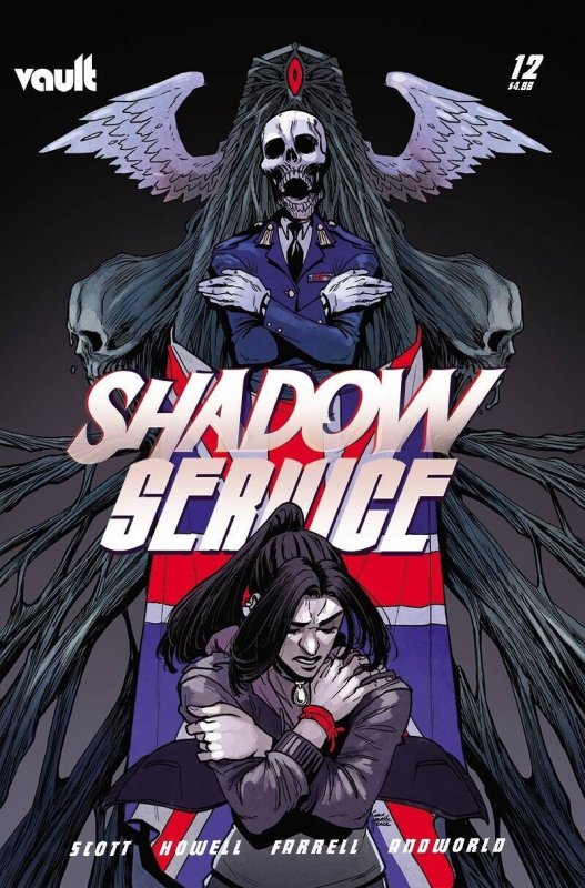 Shadow Service #12 (2022), raw, ungraded comic book — front cover