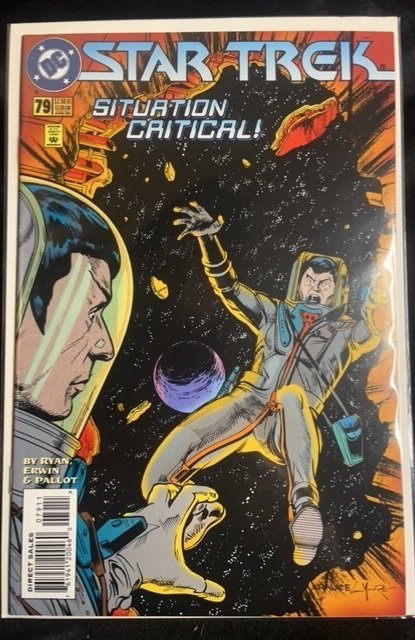 Star Trek #79 (DC Comics, 1996), raw, ungraded comic book — front cover
