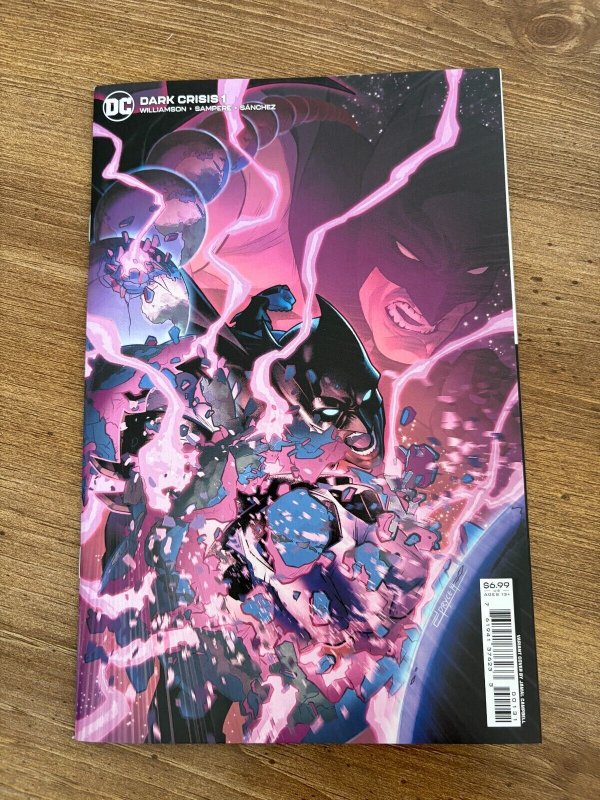 Dark Crisis #1 (DC Comics, 2022), raw comic book in NM condition — front cover