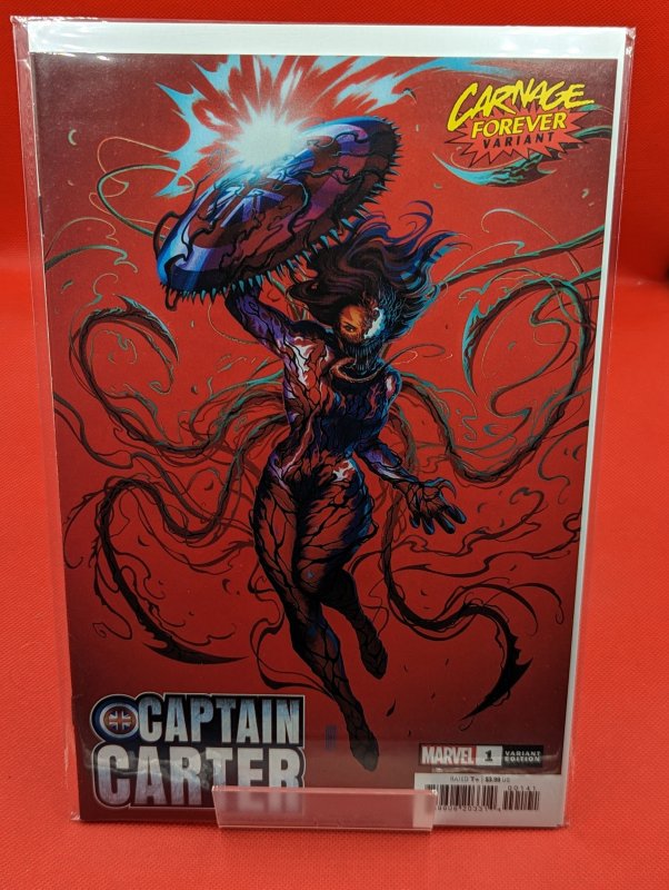 Captain Carter #1 (2022), raw, ungraded comic book — front cover