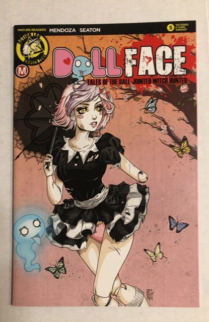 DollFace #5 (2017), raw, ungraded comic book — front cover