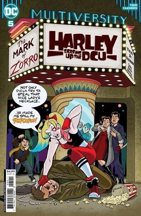 Multiversity: Harley Screws Up the DCU #5 (2023), raw comic book in NM condition — front cover
