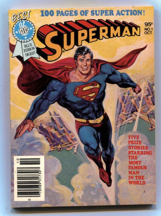 The Best of DC Digest #1 (1979), raw, ungraded comic book — front cover