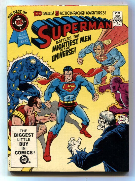 The Best of DC Digest #32 (1983), raw, ungraded comic book — front cover