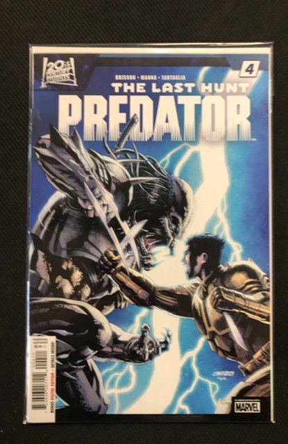 Predator: The Last Hunt #4 (2024), raw, ungraded comic book — front cover