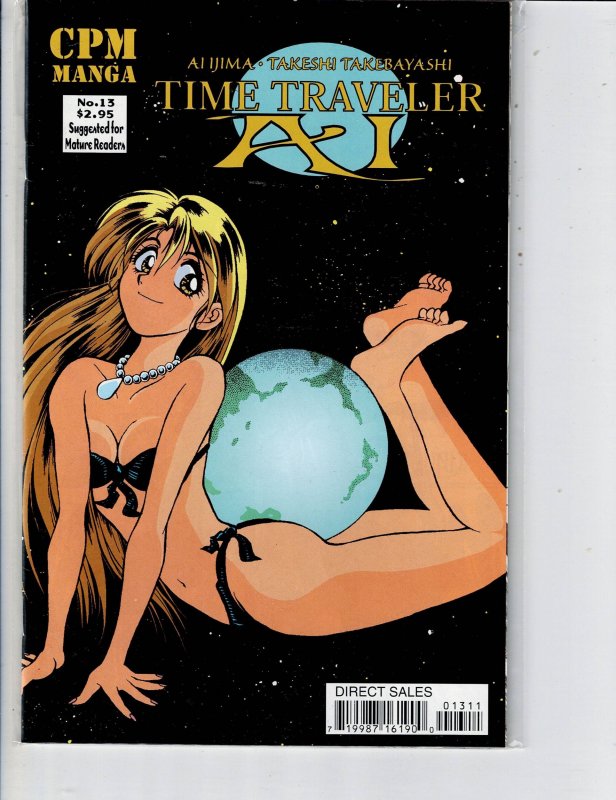 Time Traveler AI #13, raw, ungraded comic book — front cover