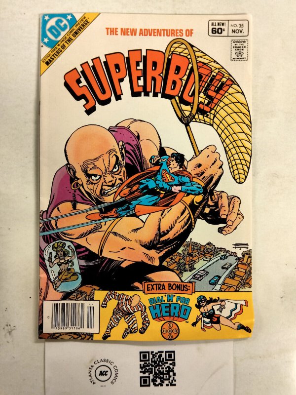 Superboy #35 (DC Comics), raw comic book in VF condition — front cover