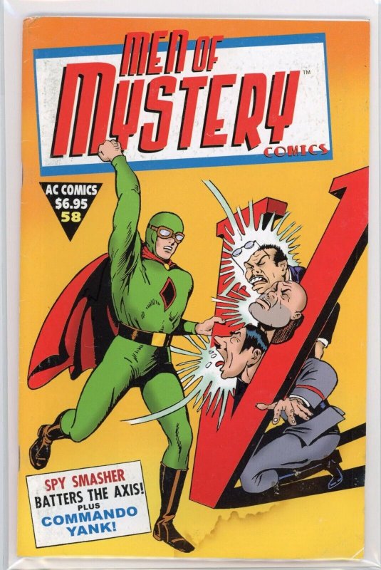 Men of Mystery #58 (1999), raw comic book in FN 6.0 condition — front cover