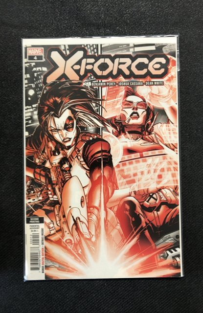 X-Force #4 (Marvel Comics, 2020), raw, ungraded comic book — front cover
