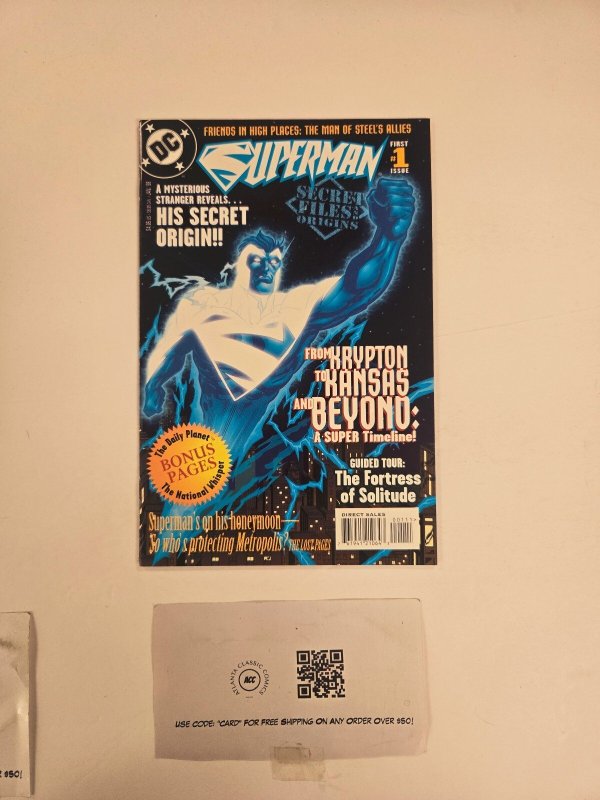 Secret Files & Origins Superman #1 (DC Comics), raw comic book in NM condition — front cover