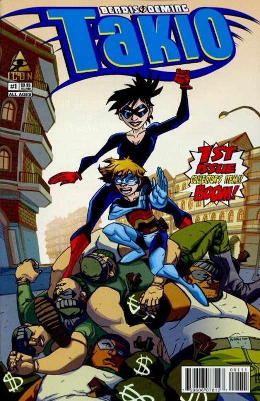 Takio #1 (Marvel Comics), raw, ungraded comic book — front cover